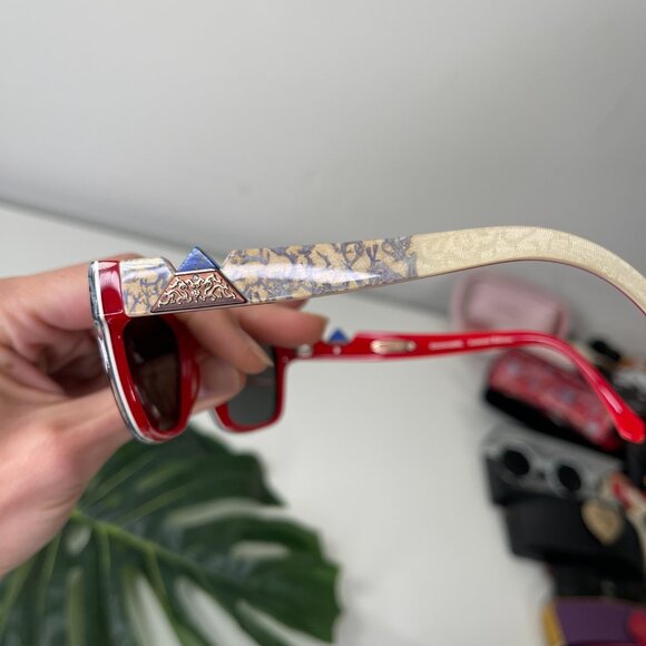 Coco Song Small Bump Col.3 Multicolor Limited Edition Sunglasses Size 54-16/140 - Picture 7 of 13